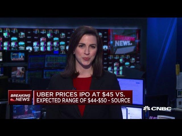 Uber prices IPO at $45 per share: Source