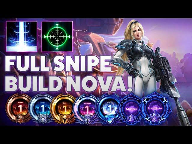 Nova Precision Strike - FULL SNIPE BUILD NOVA! - Bronze 2 Grandmaster S1 2023