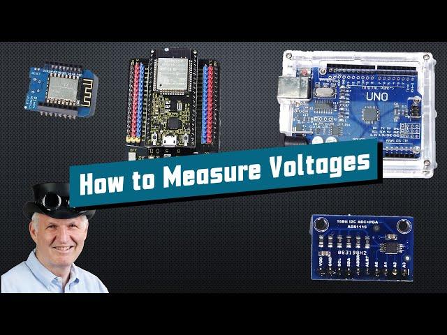 #340 How good are the ADCs inside Arduinos, ESP8266, and ESP32? And external ADCs (ADS1115)