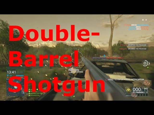 Battlefield Hardline Double-Barrel Shotgun Unlock -easy-