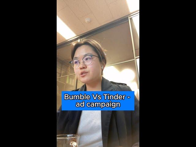 Bumble Vs Tinder - ad campaign