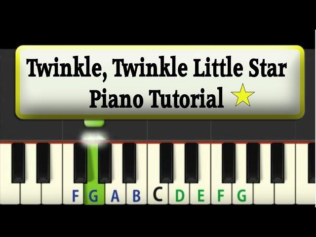 Easy Piano Tutorial: Twinkle Twinkle Little Star