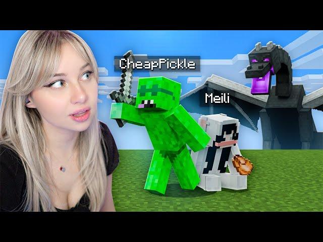 Beating Minecraft With CheapPickle & Meilizzz