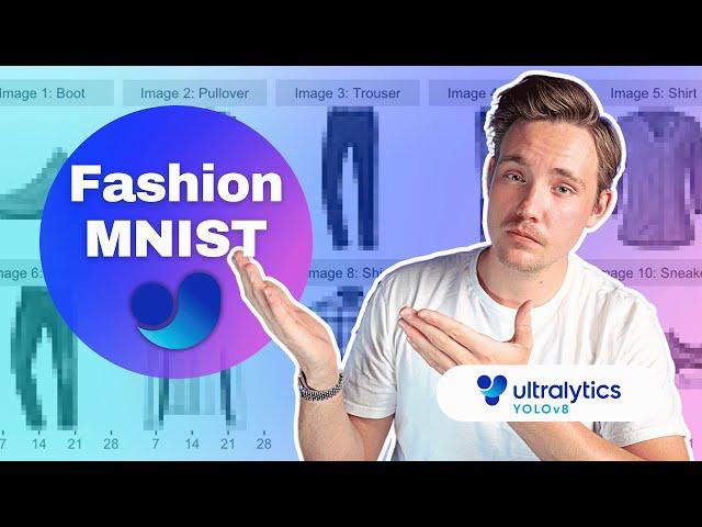 How to do Image Classification on Fashion MNIST Dataset using Ultralytics YOLOv8 | Episode 62