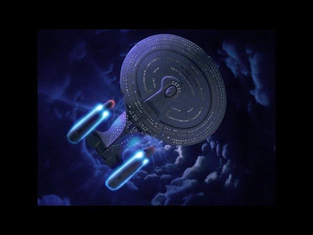 An Energy Vortex Appears Beneath the Enterprise