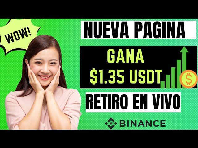 NUEVA APLICACION/ GANA $1.35 USDT DIARIO/ COMO GANAR USDT CON INVERSION