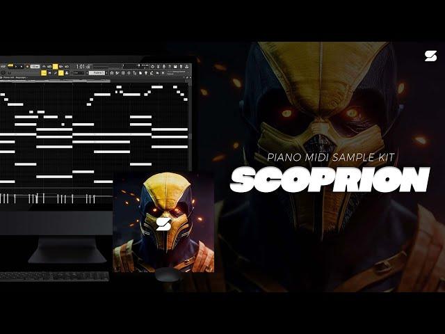 [+25] Best Dark Trap Midi Kit / Piano Sample Pack - SCORPION [DRAKE, TRAVIS SCOTT, CUBASE, OZ] 