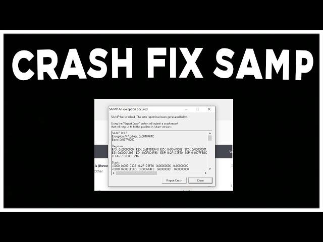 CRASH FIX SAMP 2022 | modurisamp.ro