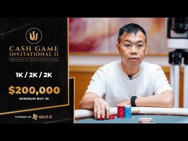 Triton Poker Series: Cash Game Invitational II - Day 2