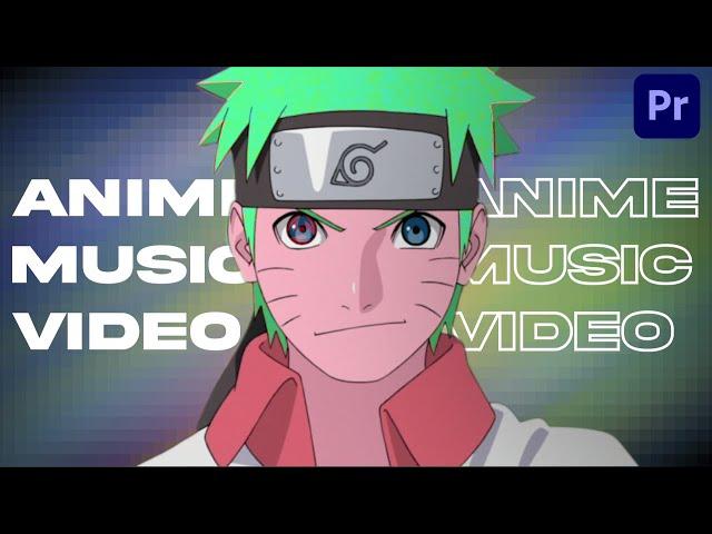 How to Edit Anime Music Video AMV for Beginners in Premiere Pro