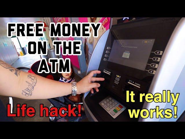 HOW TO GET FREE MONEY ON ATM | LIFE HACK |