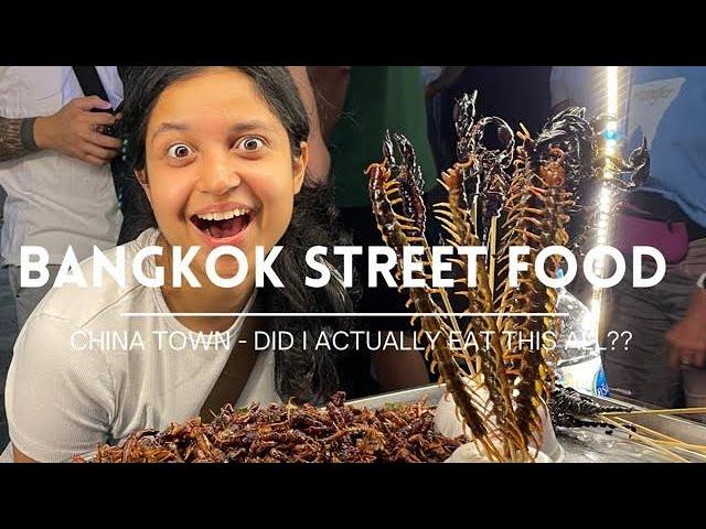 THAILAND'S BEST STREET FOOD! BANGKOK - CHINA TOWN! | Marathi Travel vlog | Gavarchi Sheng