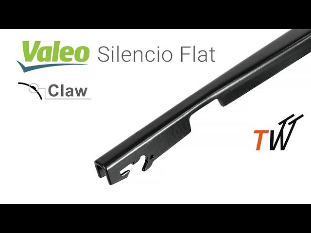 Valeo Silencio Flat - Claw wiper blade installation