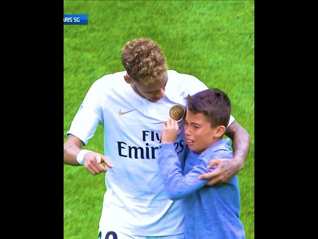 Neymar heartwarming moments with kids ️