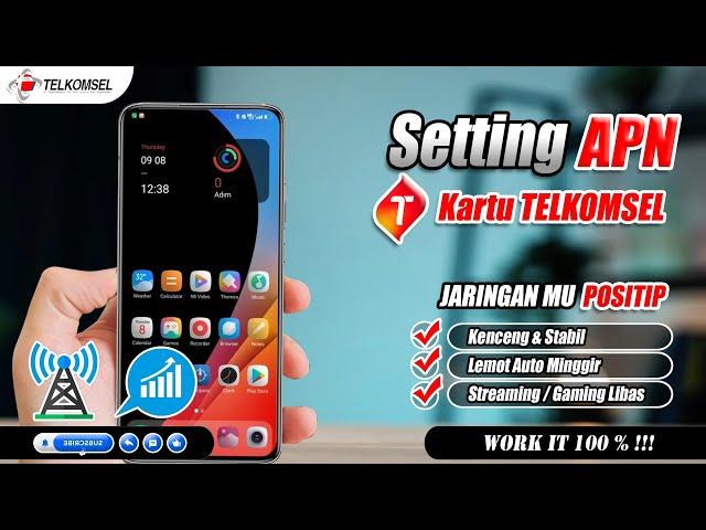 SETTING APN TELKOMSEL 4G TERCEPAT 2023 - JARINGAN MU JADI MAKIN KENCENG DAN STABIL PARAH CUY