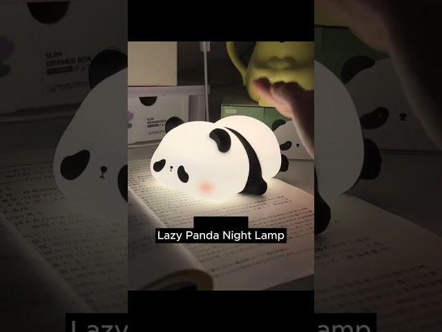 Product Link in Bio ( 309 )  Lazy Panda Touch Sensor Night Lamp