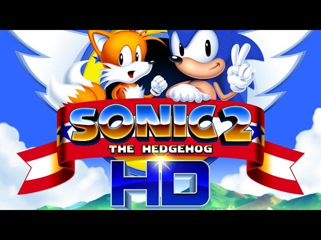 Sonic 2 HD REMAKE - Playthrough [1080p 60FPS]