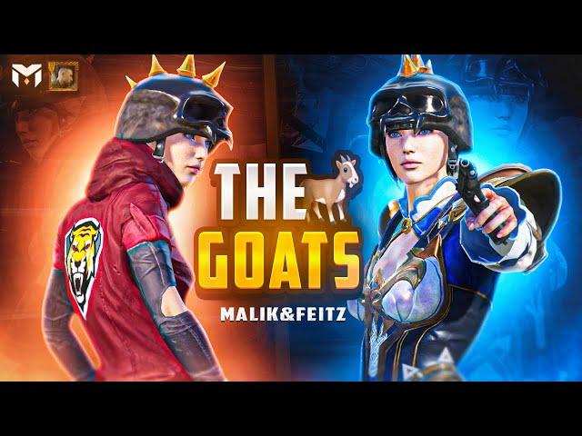 لعبت مع أقدم لاعب أيباد في تاريخ ببجي موبايل   STAR MALIK AND FEITZ THE GOAT DUO IN PUBG MOBILE