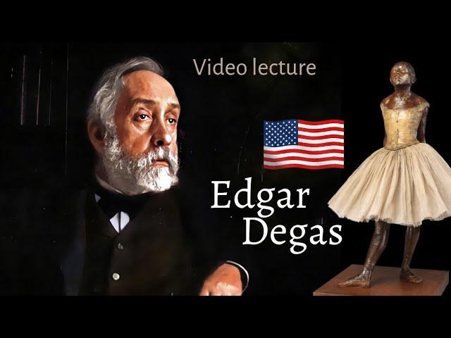 Edgar Degas: biography, paintings, NUDE pastel. The Little Dancer, Ballet Class in USA, HD Lecture