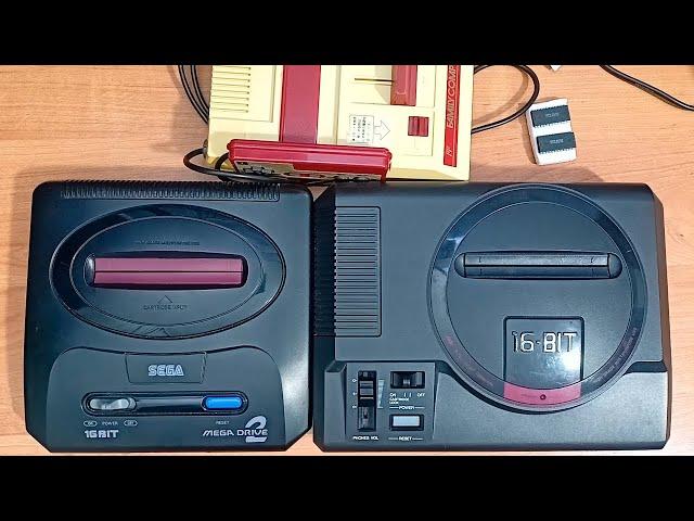 AV мод для Famicom и 2 древних клона SEGA.