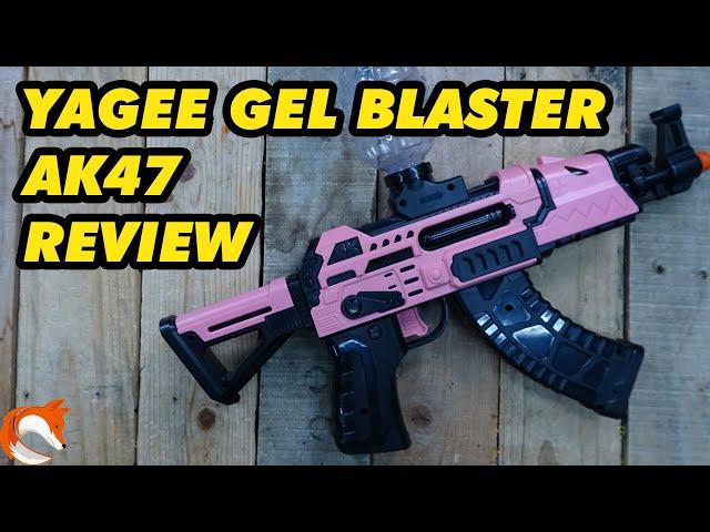 REVIEW: YaGee AK47 Gel Ball Blaster Full Auto Unboxing