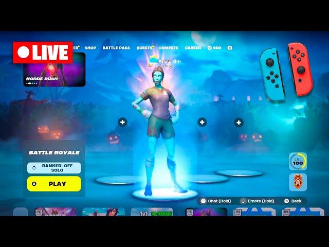  Fortnite Nintendo Switch Live Stream!! (Playing 1V1!)