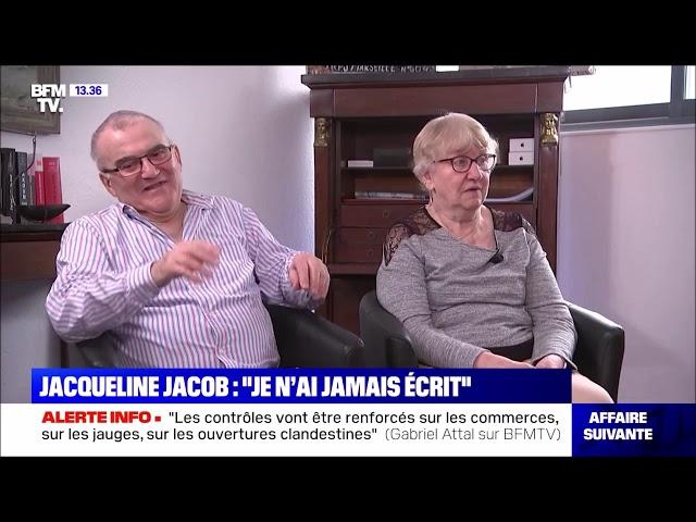 AFFAIRE GREGORY - ANALYSE NON-VERBALE DE MARCEL JACOB ET JACQUELINE JACOB EPOUX JACOB - VILLEMIN