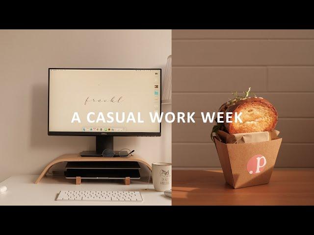 Vlog | A Casual Work Week as a Freelancer