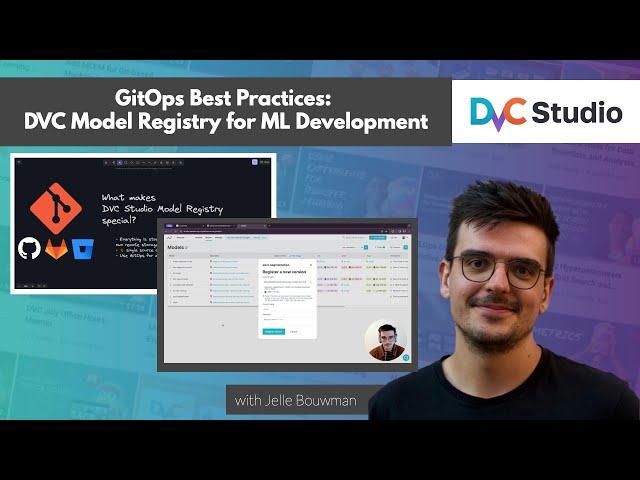 GitOps Best Practices: DVC Studio Model Registry for ML Development