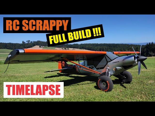 FULL BUILD OF AN INCREDIBLE RC BUSHPLANE | RC SCRAPPY TIMELAPSE