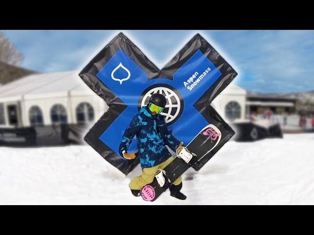 Snowboarding The X Games Mountain