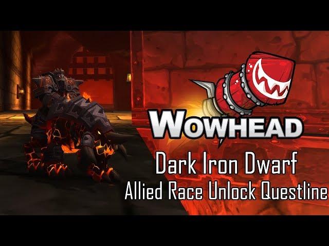 Dark Iron Dwarf Allied Race Unlock Questline