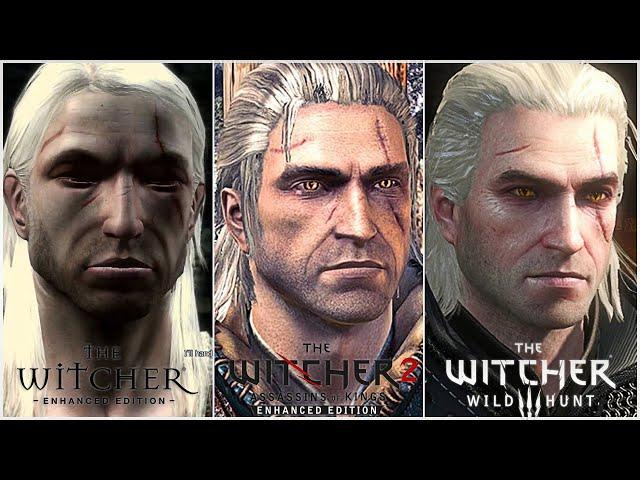 The Witcher 1 Vs The Witcher 2 - Assassins of Kings Vs The Witcher 3 - Wild Hunt | Comparison