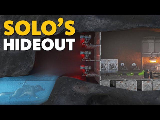 I Built An OP Solo Underwater Cave Base In ARK