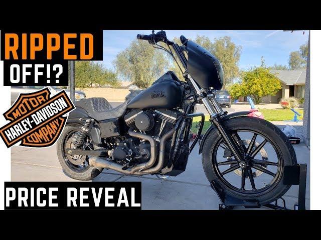 Ripped Off? How Much I Paid: Club Style Harley Davidson Street Bob Custom Buy Stock vs Built