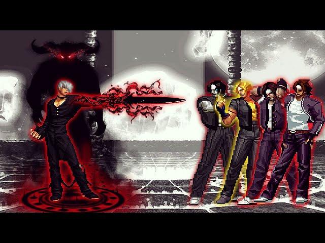 [KOF Mugen] Iori Yagami G.S Vs Kyo Kusanagi Team