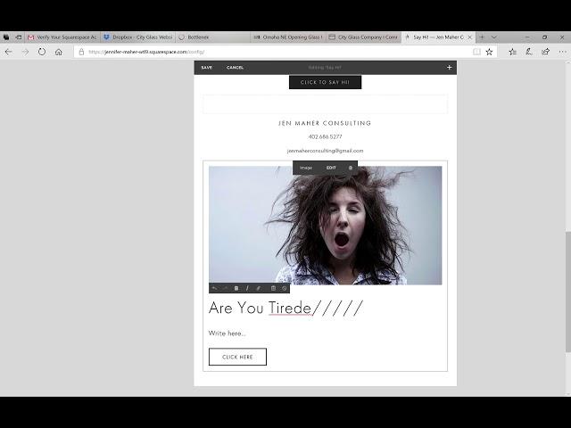 Squarespace Help   Video 3