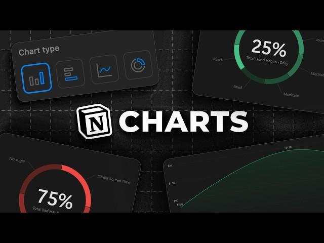 How to use the NEW Notion Charts! (it's pretty cool)