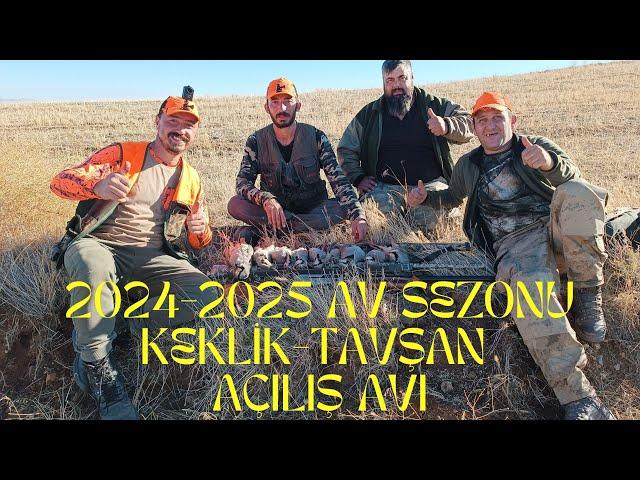 2024-2025 Keklik Tavşan Sezonu Açılış Avımız. Partridge Hunting 2024.