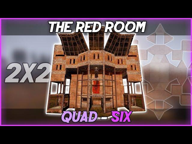 THE RED ROOM | 2x2 Quad+ Widegap Inner/Outer Peekdown Small Group Base  w/ Semi Opencore *2021*