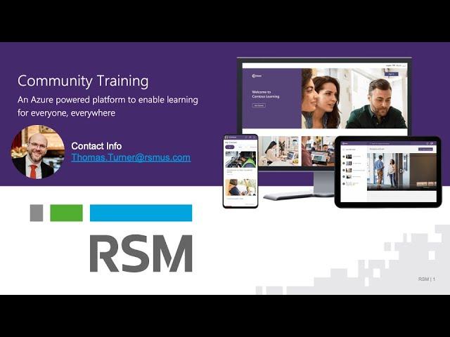 Microsoft Community Training Platform - Overview with Microsoft 365 Copilot.