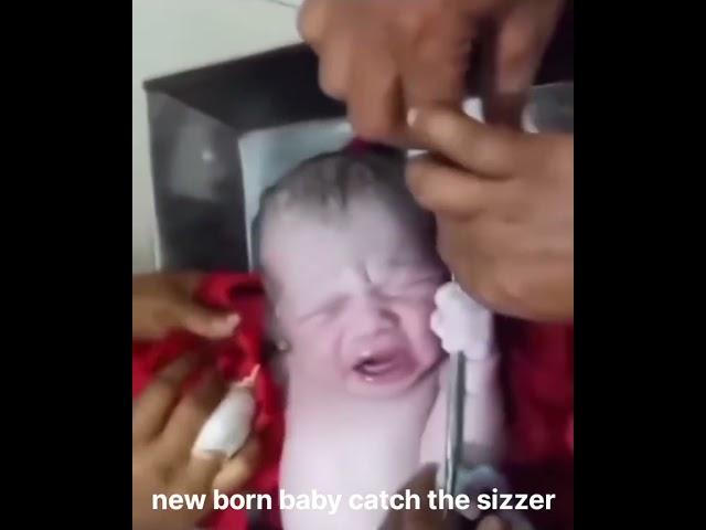 #newborn baby catch the sizzer