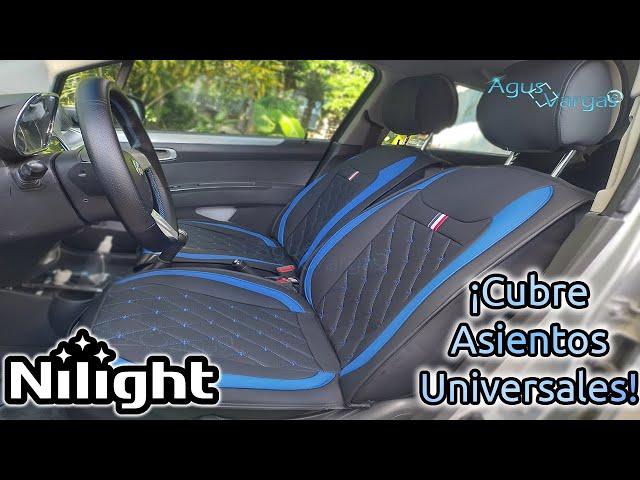 NILIGHT UNIVERSAL SEAT COVERS INSTALLATION (UNBOXING & REVIEW) | Agus Vargas