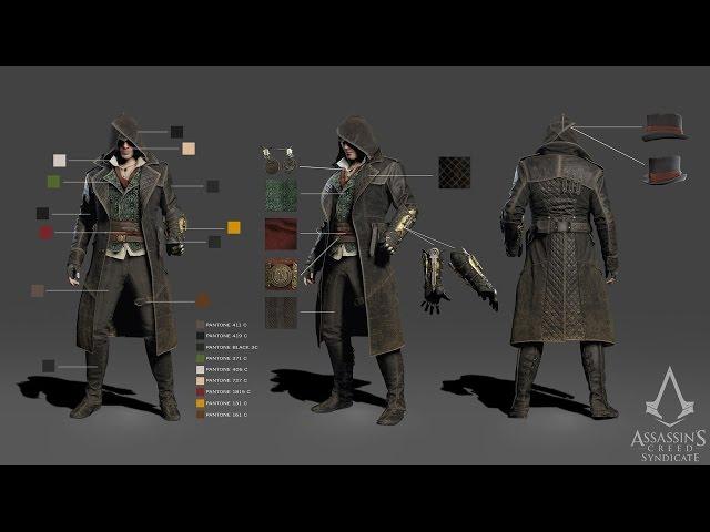 Assassin's Creed: Syndicate - Костюм Джейкоба Фрая [Анализ и разбор]