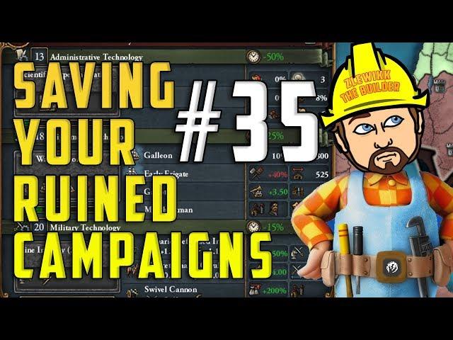 [EU4] Saving Your Ruined Campaigns #35  - 21 techs behind