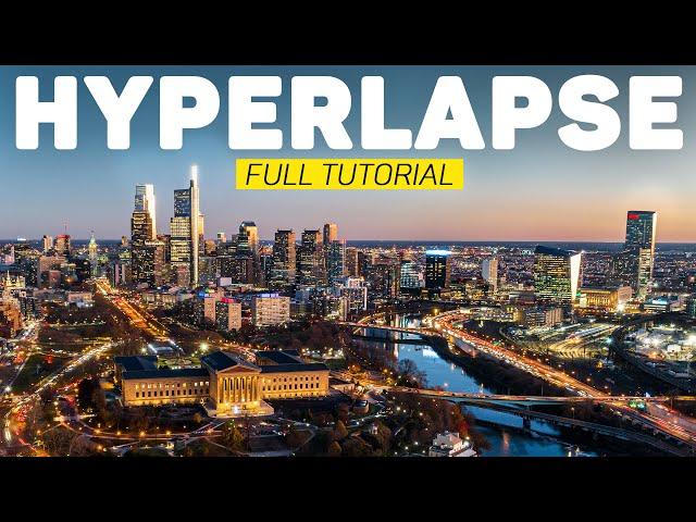 How To Take EPIC Hyperlapses With Your Drone - Full Tutorial