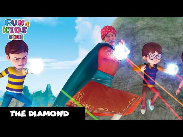 Rudra | रुद्र | Episode 12 | The Diamond | Super Action Cartoon | Fun 4 Kids - Hindi