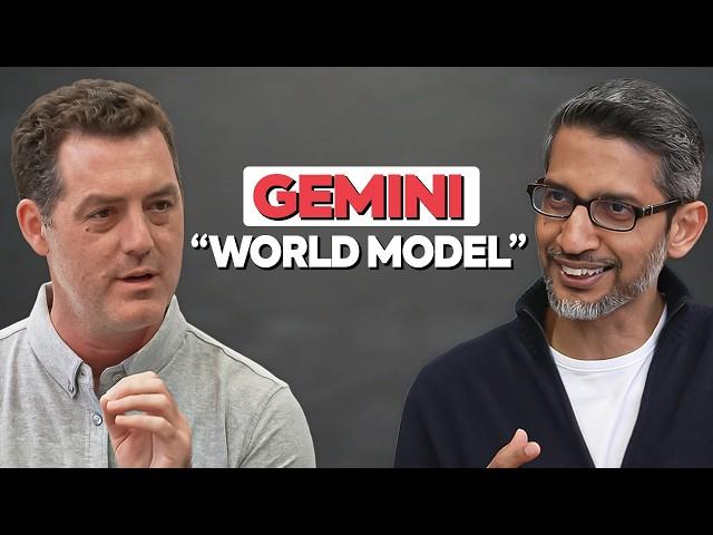 Google CEO Sundar Pichai on Gemini, Self-improving AI, and World Models