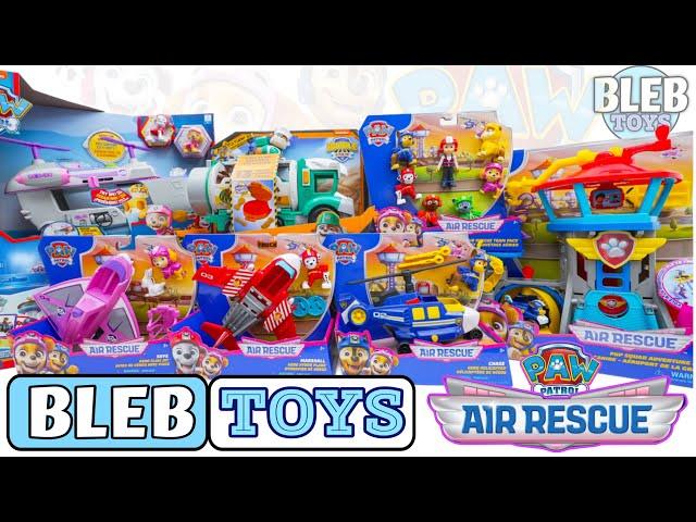 Paw Patrol AIR RESCUE | Pup squad adventure | toy collection unboxing ASMR | no talking