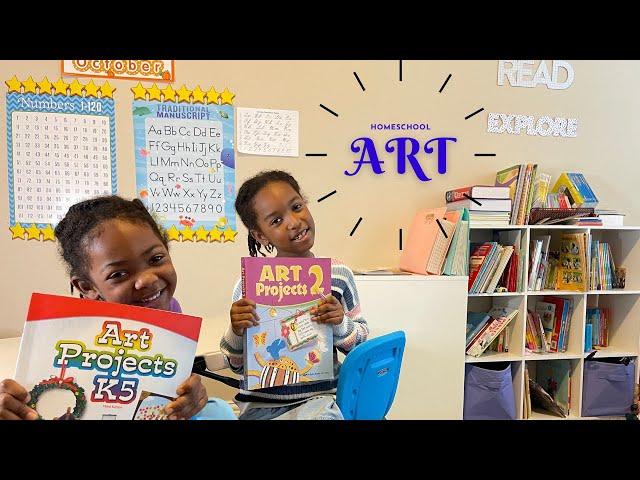 Art for Homeschoolers | ABEKA Art Projects K5 & 2nd Grade Workbooks